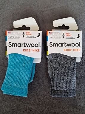 NWT Smartwool Kids' Hike Socks (2-Pack)